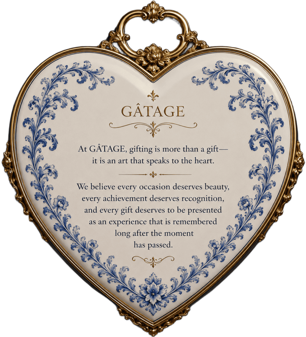 Luxury packaging signed GÂTAGE
