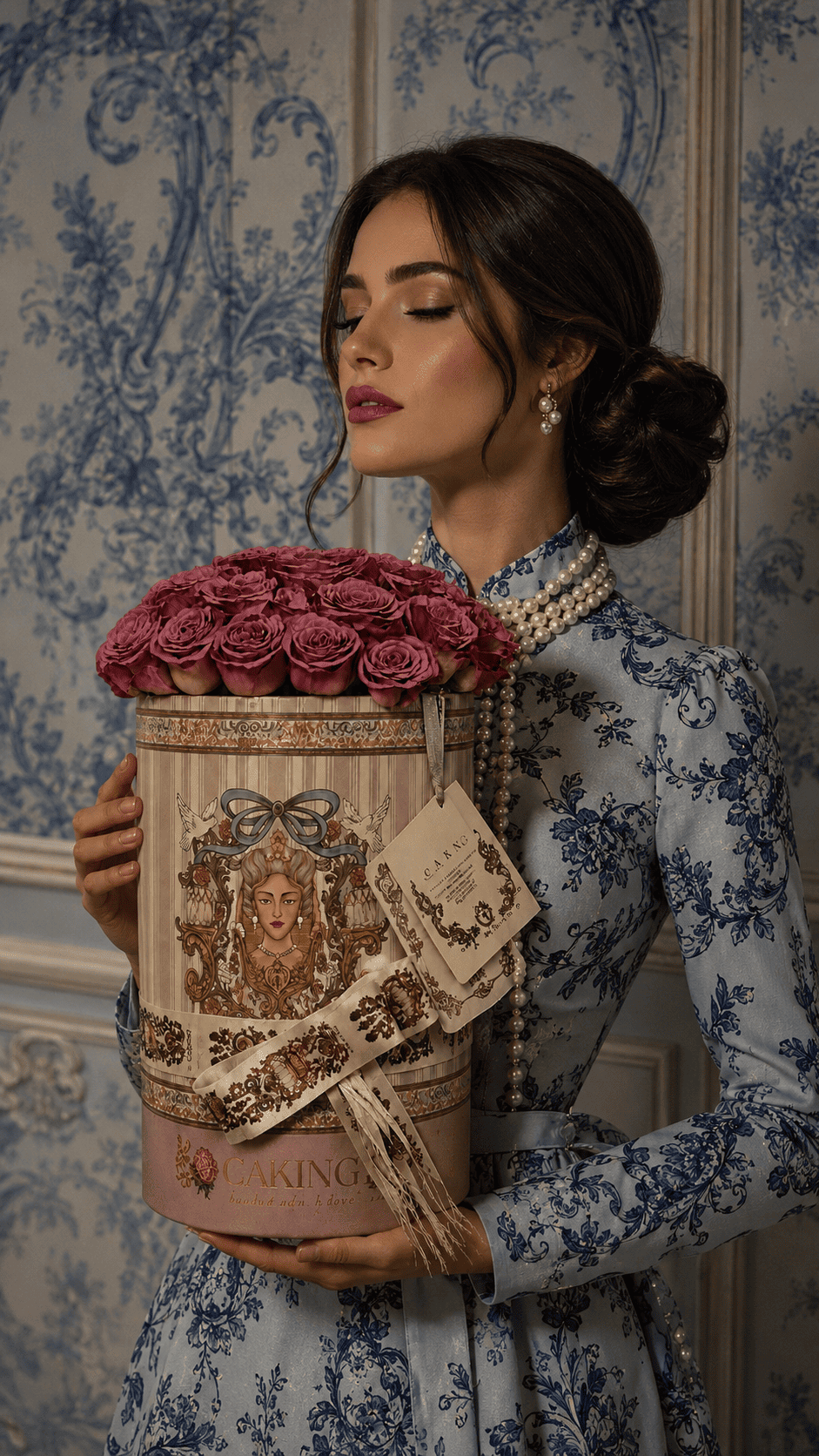 La Duchesse cake and flower gifts